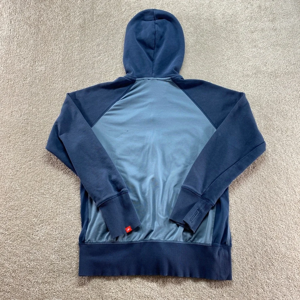 Nike Sweatshirt Boys‎ XL Zip Up Hoodie Blue Athletic Casual Long Sleeve